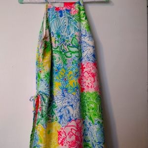 Woman top with shorts underneath